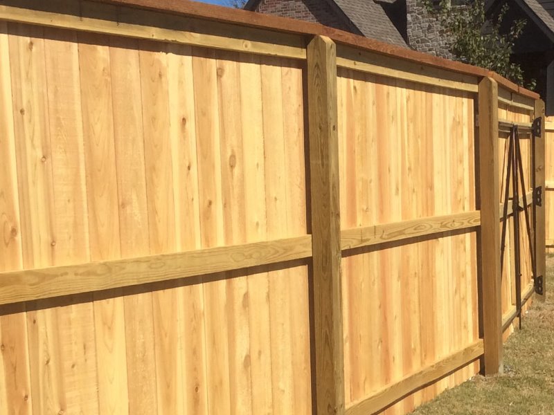 Pea Ridge Arkansas wood privacy fencing