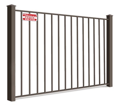 key features of aluminum fencing in Springdale Arkansas